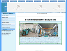 Tablet Screenshot of bochihydro.com